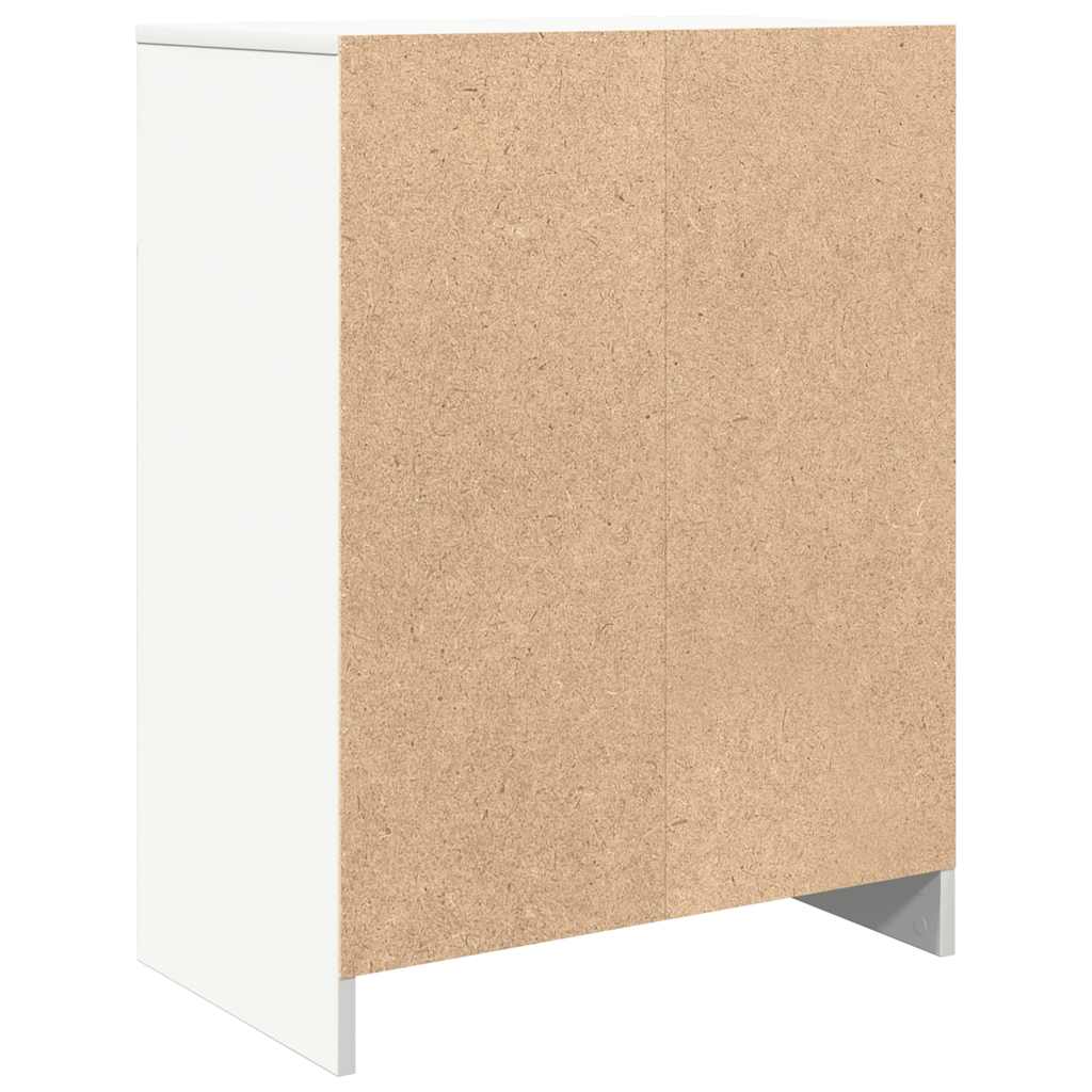 Sideboard White 57x34x76 cm Engineered Wood - Bargainia.com - 