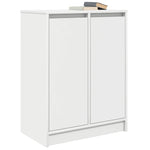 Sideboard White 57x34x76 cm Engineered Wood - Bargainia.com - 