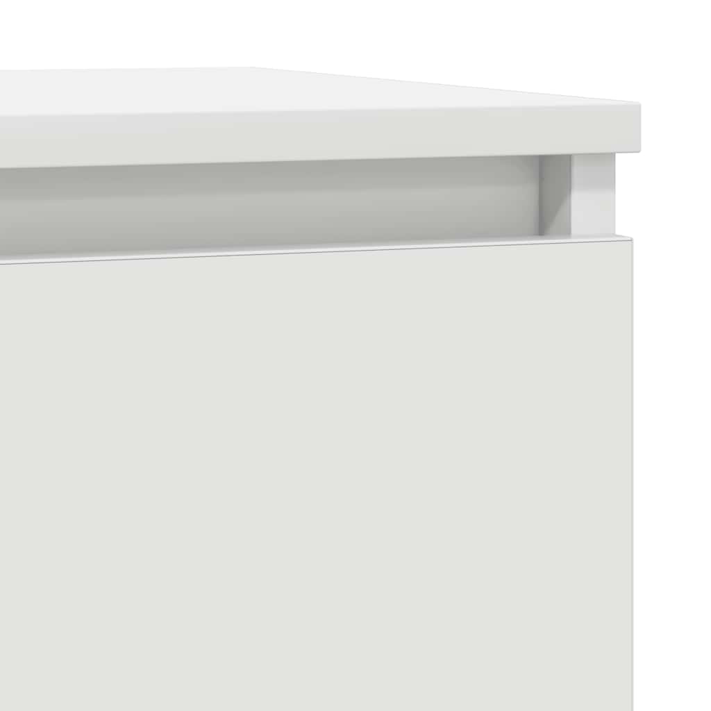 Sideboard White 57x34x76 cm Engineered Wood - Bargainia.com - 
