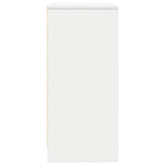 Sideboard White 57x34x76 cm Engineered Wood - Bargainia.com - 