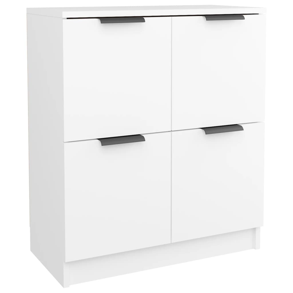 Sideboard White 60x30x70 cm Engineered Wood - Bargainia.com - 
