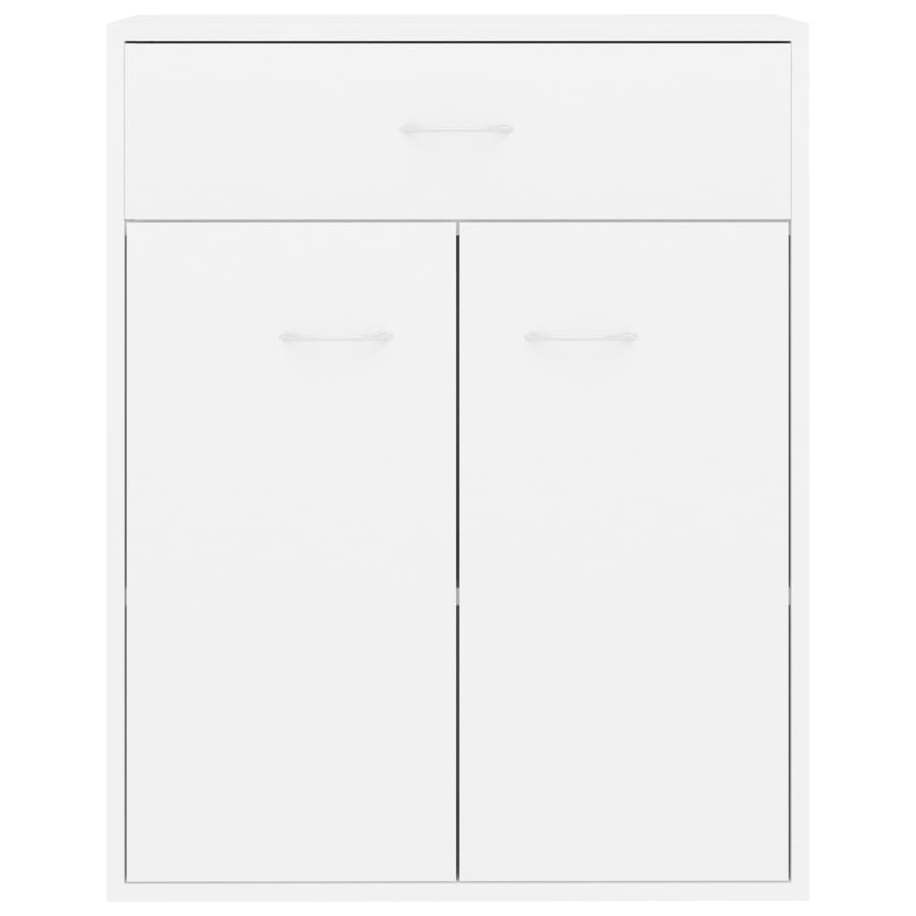 Sideboard White 60x30x75 cm Engineered Wood - Bargainia.com - 8719883786513 - 800711