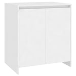 Sideboard White 70x41x75 cm Engineered Wood - Bargainia.com - 