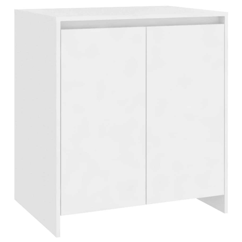 Sideboard White 70x41x75 cm Engineered Wood - Bargainia.com - 
