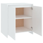 Sideboard White 70x41x75 cm Engineered Wood - Bargainia.com - 