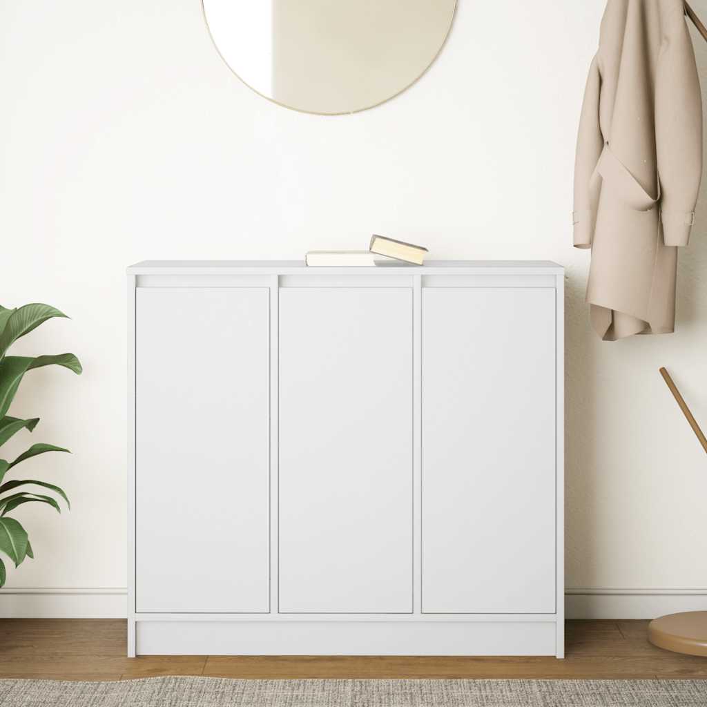Sideboard White 85x34x76 cm Engineered Wood - Bargainia.com - 8721158705440 - 861625