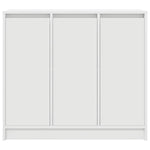 Sideboard White 85x34x76 cm Engineered Wood - Bargainia.com - 