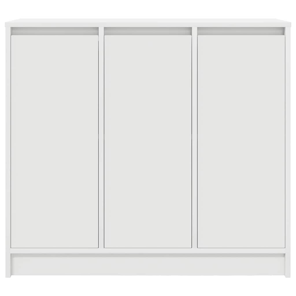 Sideboard White 85x34x76 cm Engineered Wood - Bargainia.com - 8721158705440 - 861625