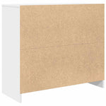 Sideboard White 85x34x76 cm Engineered Wood - Bargainia.com - 