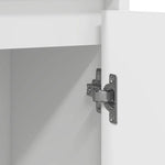 Sideboard White 85x34x76 cm Engineered Wood - Bargainia.com - 