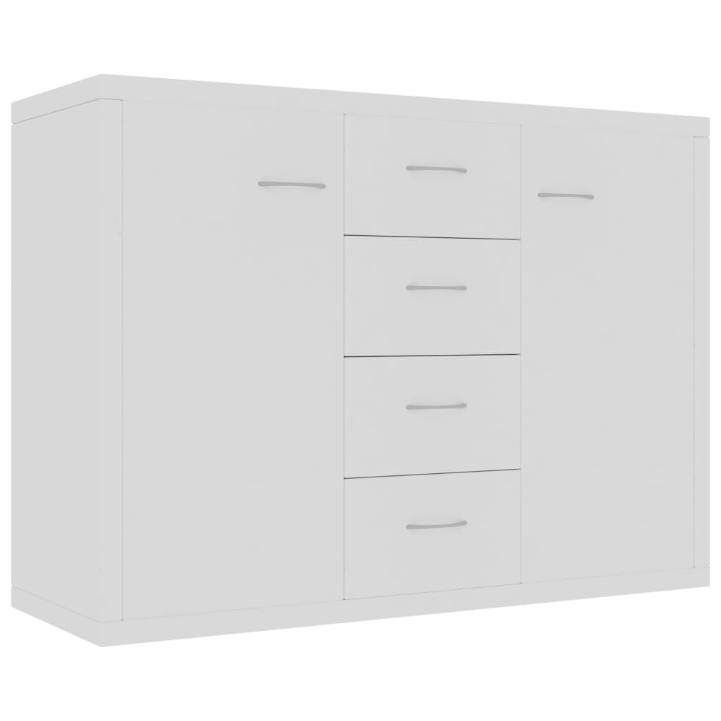 Sideboard White 88x30x65 cm Engineered Wood - Bargainia.com - 8719883786339 - 800684