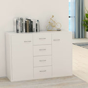 Sideboard White 88x30x65 cm Engineered Wood - Bargainia.com - 8719883786339 - 800684