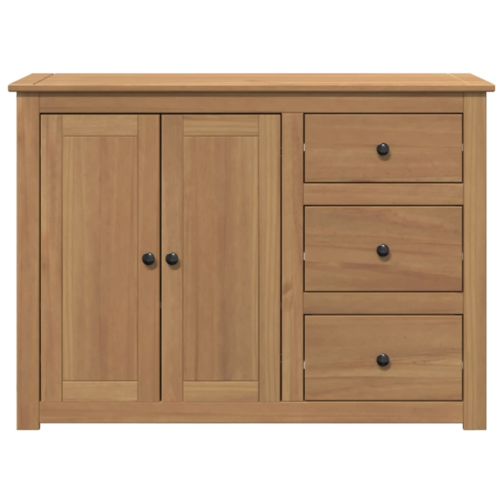 Sideboard with Drawers Panama 112x40x80 cm Solid Wood Pine - Bargainia.com - 8721158398130 - 4016385