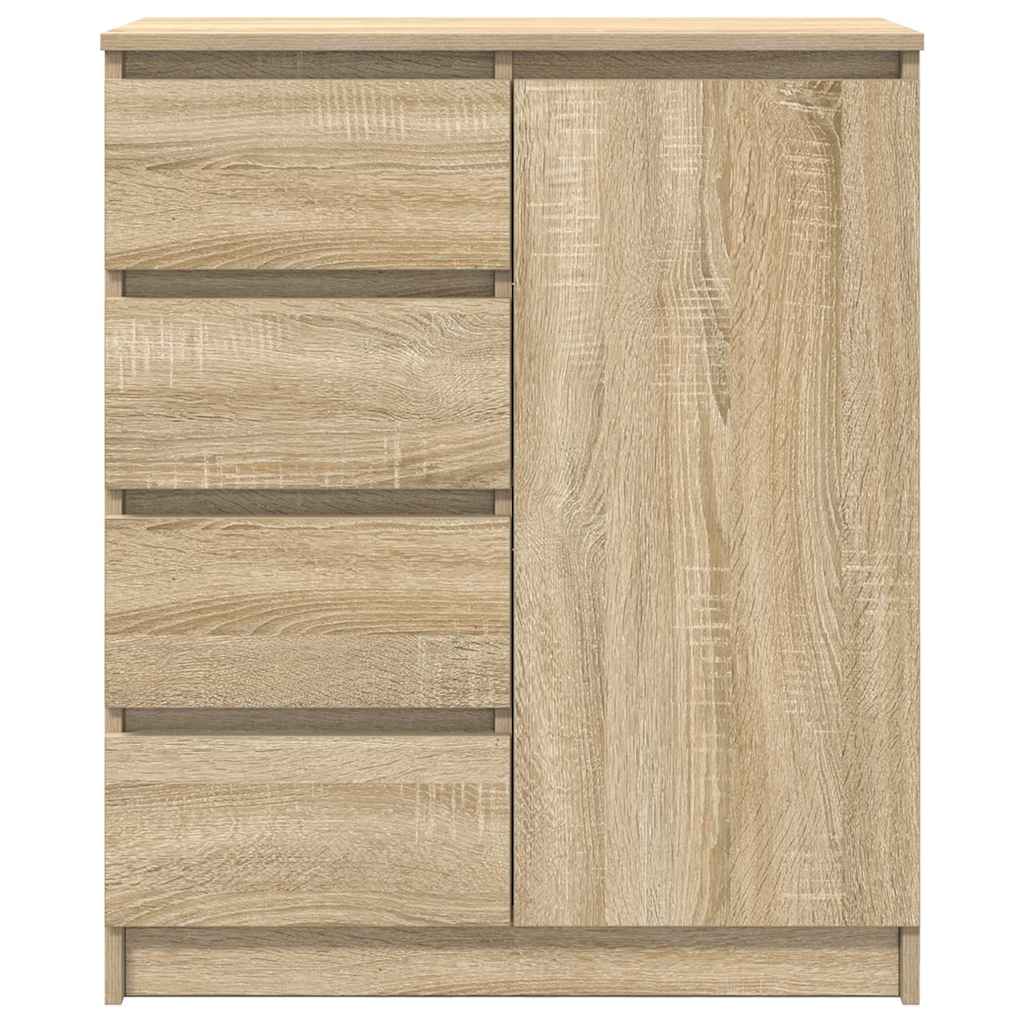 Sideboard with Drawers Sonoma Oak 71x35x84 cm Engineered Wood - Bargainia.com - 8721158705013 - 861582