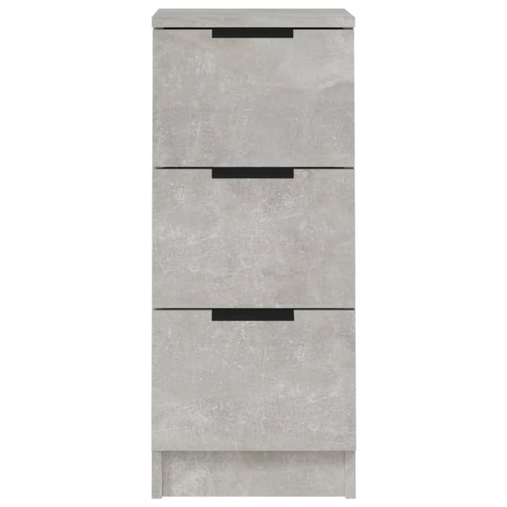 Sideboards 2 pcs Concrete Grey 30x30x70 cm Engineered Wood - Bargainia.com - 8720287078746 - 811160
