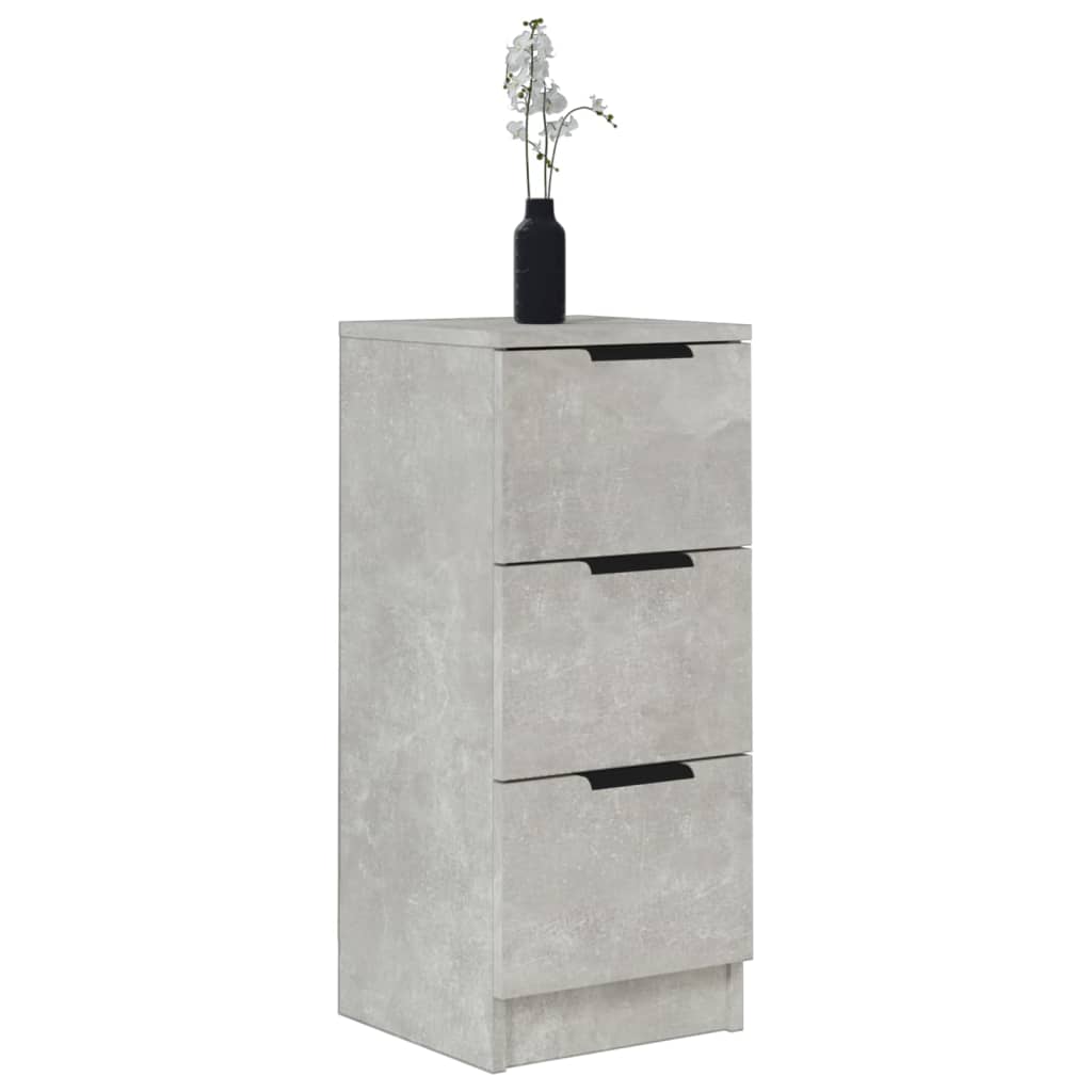 Sideboards 2 pcs Concrete Grey 30x30x70 cm Engineered Wood - Bargainia.com - 8720287078746 - 811160