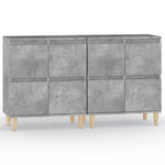 Sideboards 2 pcs Concrete Grey 60x35x70 cm Engineered Wood - Bargainia.com - 