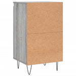 Sideboards 2 pcs Grey Sonoma 40x35x70 cm Engineered Wood - Bargainia.com - 