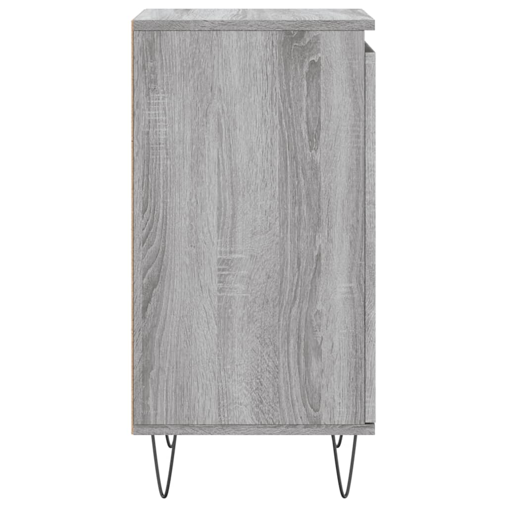 Sideboards 2 pcs Grey Sonoma 40x35x70 cm Engineered Wood - Bargainia.com - 