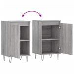 Sideboards 2 pcs Grey Sonoma 40x35x70 cm Engineered Wood - Bargainia.com - 