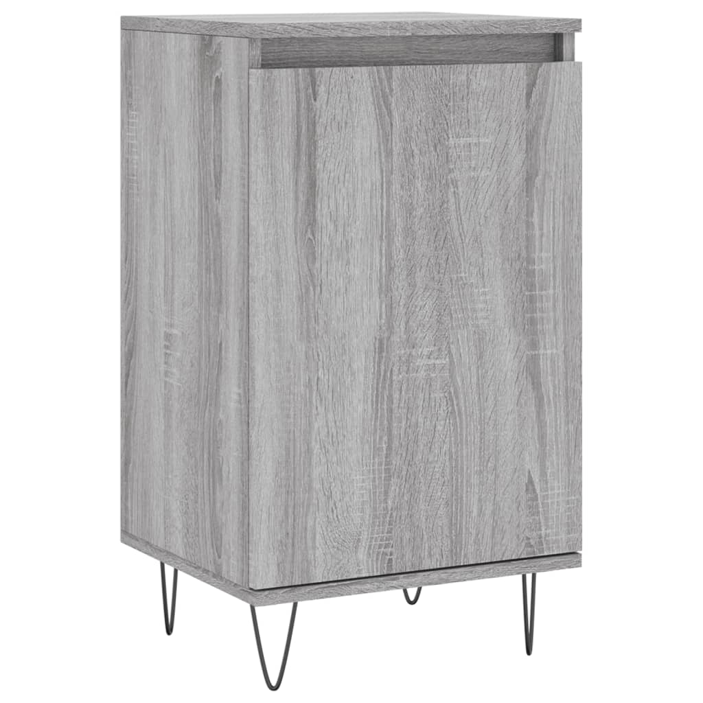Sideboards 2 pcs Grey Sonoma 40x35x70 cm Engineered Wood - Bargainia.com - 