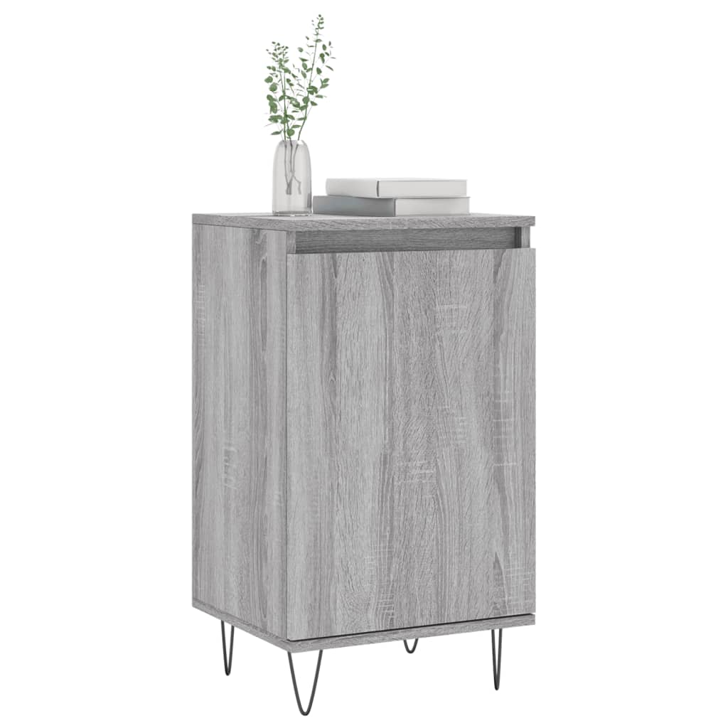 Sideboards 2 pcs Grey Sonoma 40x35x70 cm Engineered Wood - Bargainia.com - 