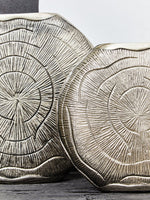 Silva Large Oak Effect Silver Finish Vase - Bargainia.com - 5018705970301