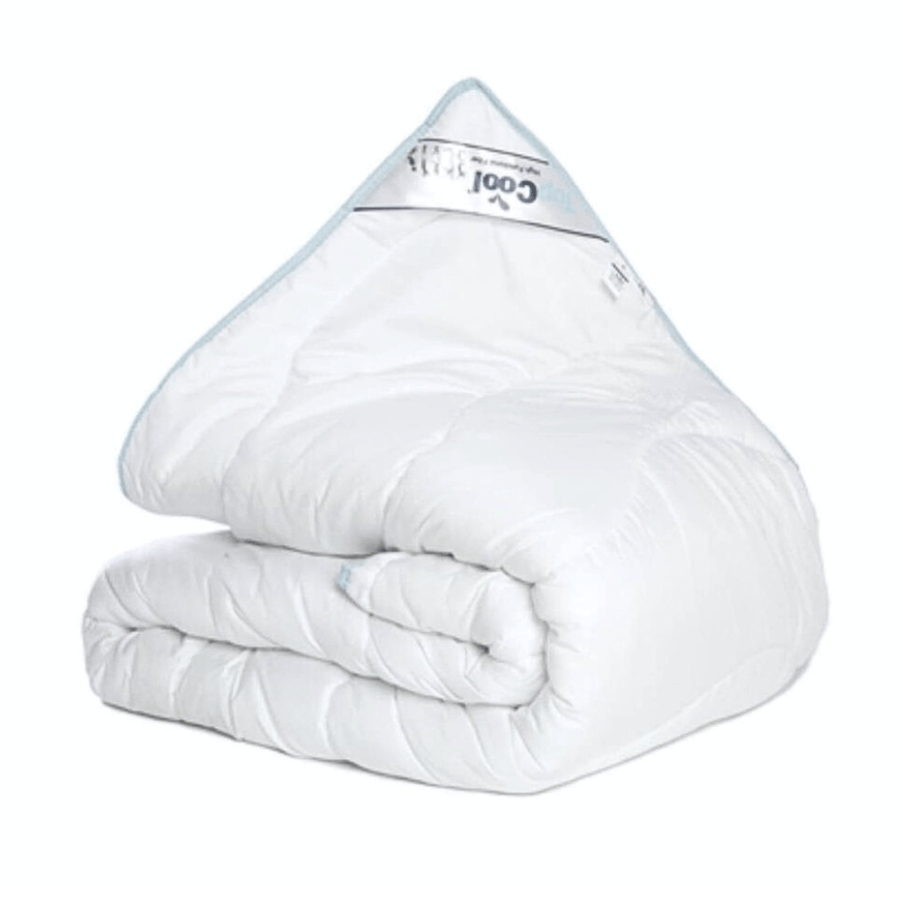 Silver Star Summer Hypoallergenic Duvet Quilt Topcool Finish - Super King - 240x200cm - Bargainia.com - 