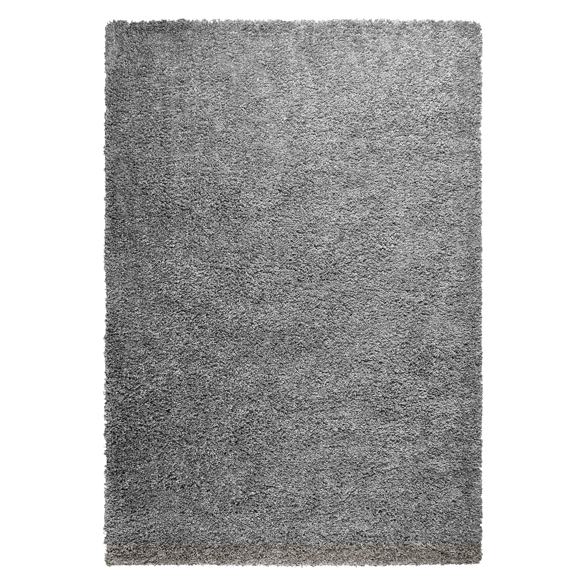 Silver Thick Shaggy Rug - California Rugs Rug Masters 60x110cm (2'x3'7")