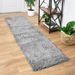 Silver Thick Shaggy Rug - California - Bargainia.com - 