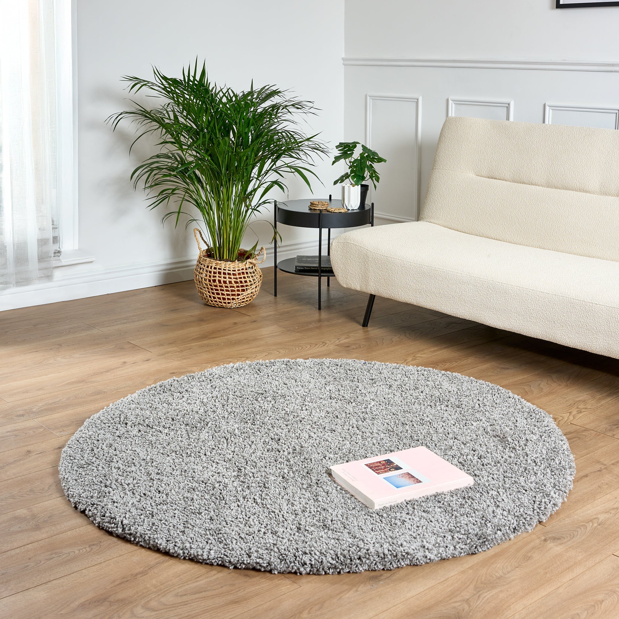 Silver Thick Shaggy Rug - California Rugs Rug Masters