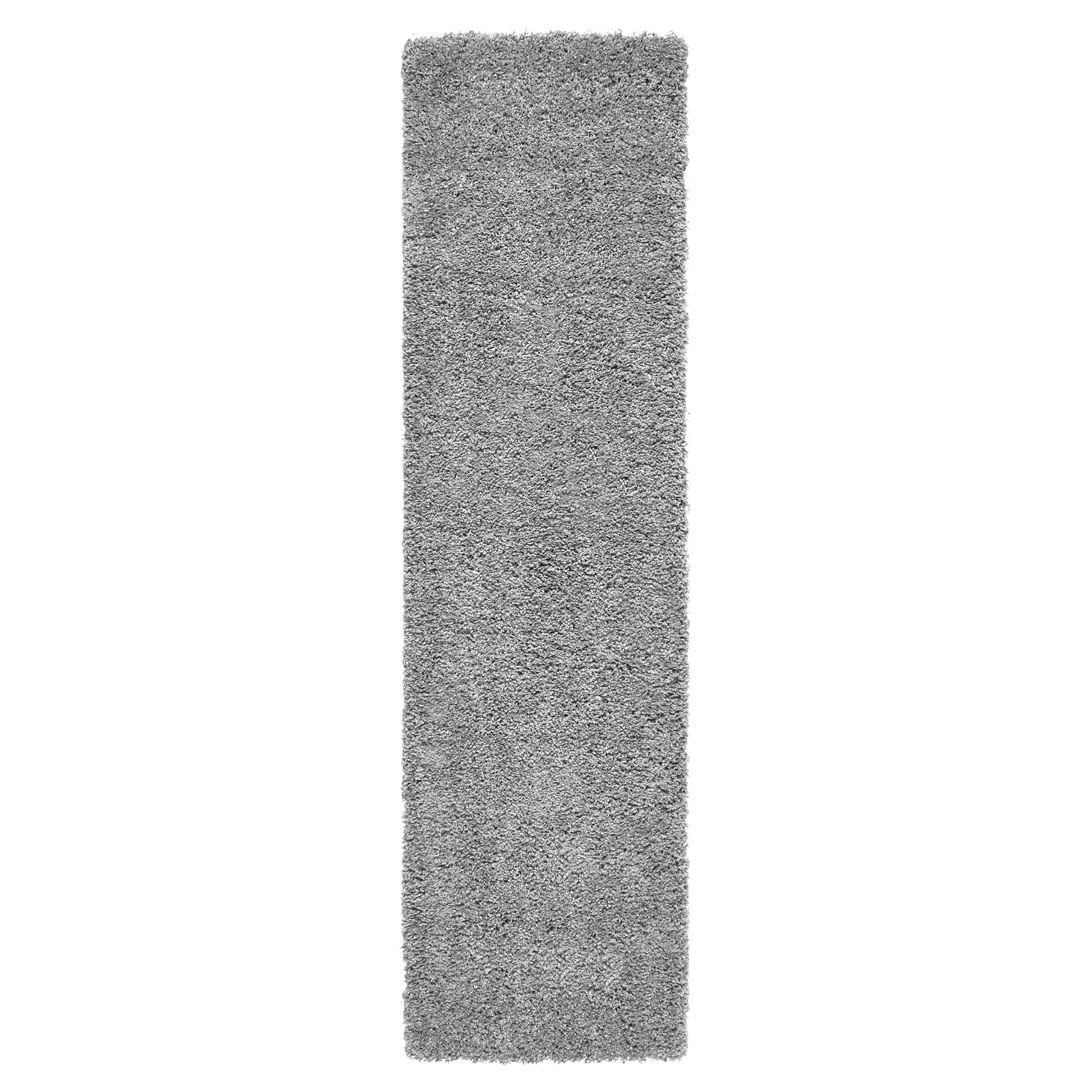 Silver Thick Shaggy Rug - California - Bargainia.com - 