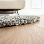 Silver Thick Shaggy Rug - California - Bargainia.com - 