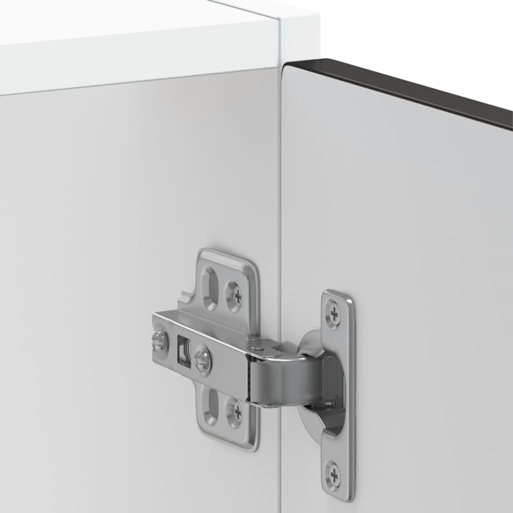 Sink Base Cabinet Kalmar Black 60x46x81.5 cm Engineered Wood - Bargainia.com - 8721158417848 - 853438