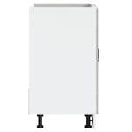 Sink Base Cabinet Lucca Concrete Grey Engineered Wood - Bargainia.com - 