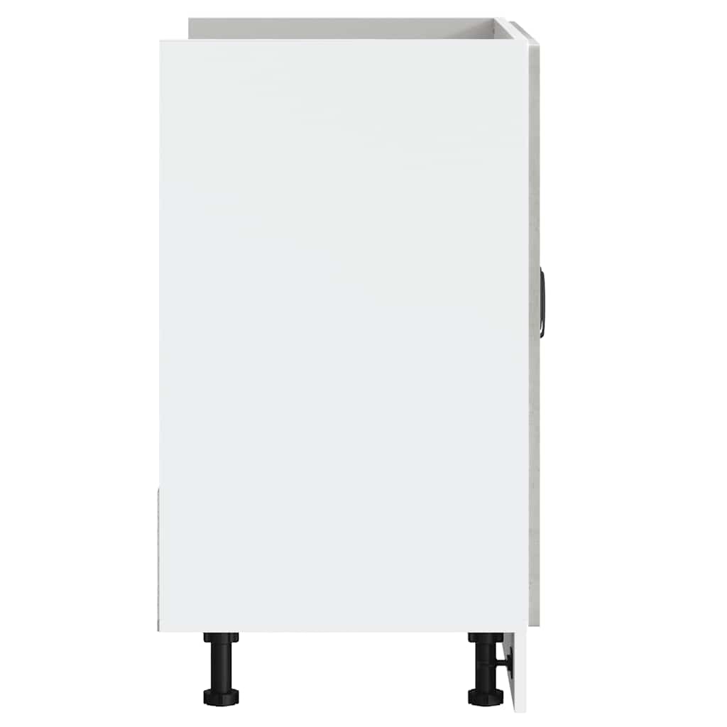 Sink Base Cabinet Lucca Concrete Grey Engineered Wood - Bargainia.com - 8721158420374 - 853691