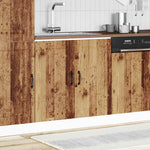 Sink Base Cabinet Lucca Old Wood Engineered Wood - Bargainia.com - 