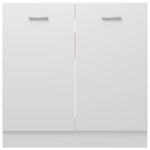 Sink Bottom Cabinet Lyon White 80x46x81.5 cm Engineered Wood - Bargainia.com - 
