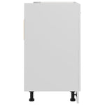 Sink Bottom Cabinet Lyon White 80x46x81.5 cm Engineered Wood - Bargainia.com - 