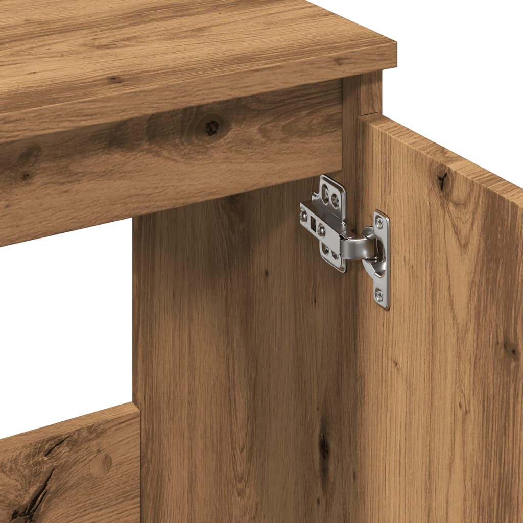 Sink Cabinet Artisan Oak 58x33x60 cm Engineered Wood - Bargainia.com - 8721158443649 - 857115