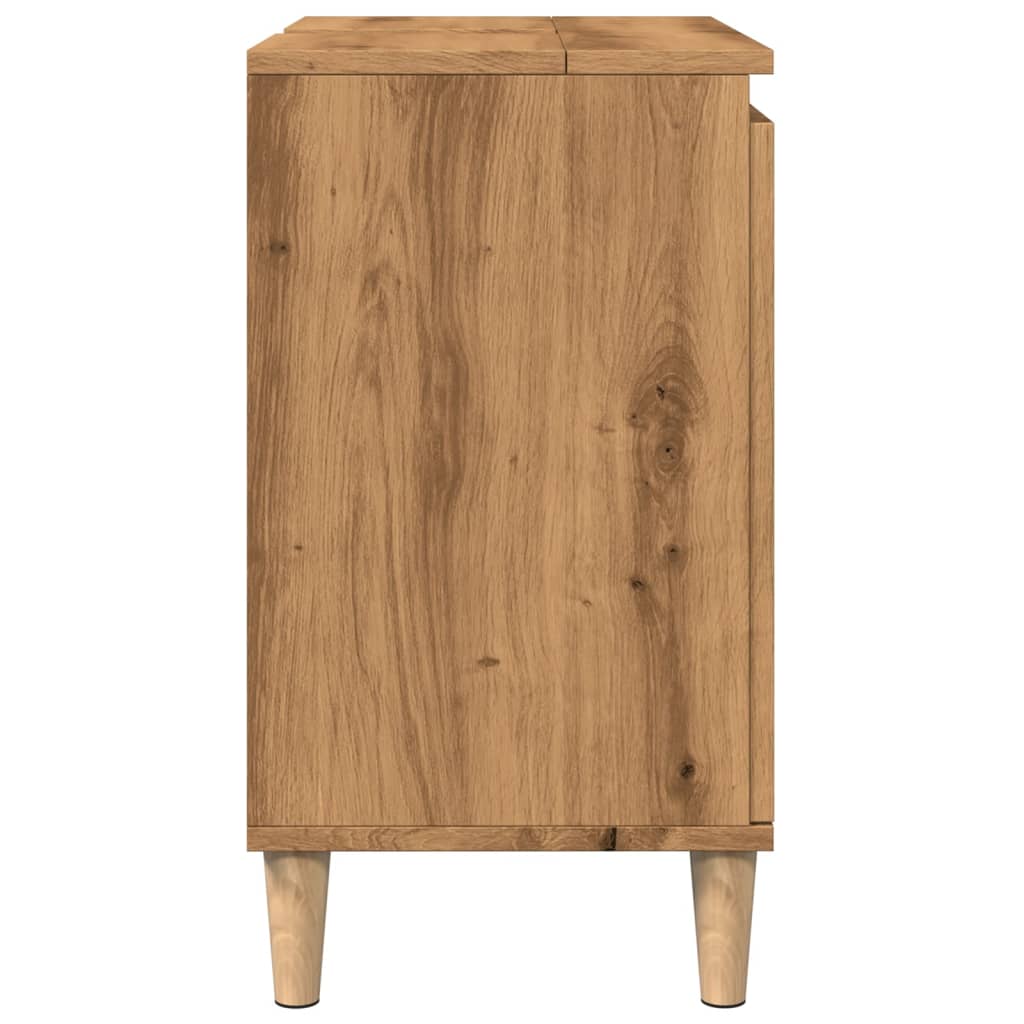 Sink Cabinet Artisan Oak 58x33x60 cm Engineered Wood - Bargainia.com - 8721158443649 - 857115