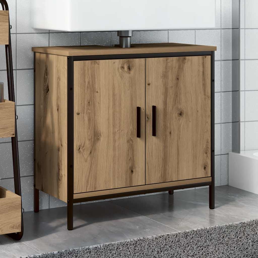Sink Cabinet Artisan Oak 60x30x60 cm Engineered Wood - Bargainia.com - 8721158446862 - 857699