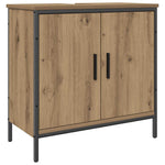 Sink Cabinet Artisan Oak 60x30x60 cm Engineered Wood - Bargainia.com - 