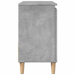 Sink Cabinet Concrete Grey 65x33x60 cm Engineered Wood - Bargainia.com - 