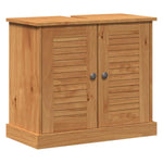 Sink Cabinet VIGO Honey brown 67.5 x 34 x 59 cm Solid pine wood - Bargainia.com - 