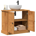 Sink Cabinet VIGO Honey brown 67.5 x 34 x 59 cm Solid pine wood - Bargainia.com - 