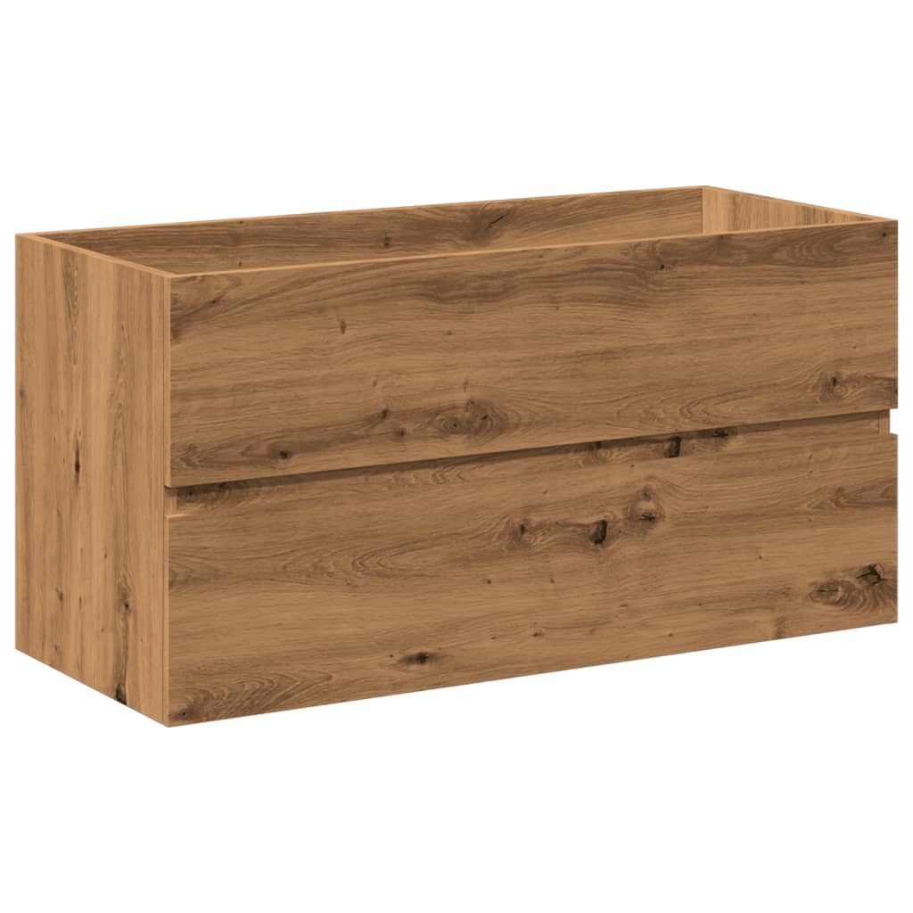 Sink Cabinet with Built - in Basin Artisan Oak - Bargainia.com - 8721158759245 - 3328926