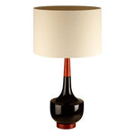 Sirus Table Lamp with Wood And Ceramic Base - Bargainia.com - 5018705424552