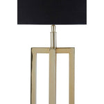 Skye Gold Finish Rectangular Table Lamp - Bargainia.com - 5018705464282
