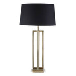 Skye Gold Finish Rectangular Table Lamp - Bargainia.com - 5018705464282